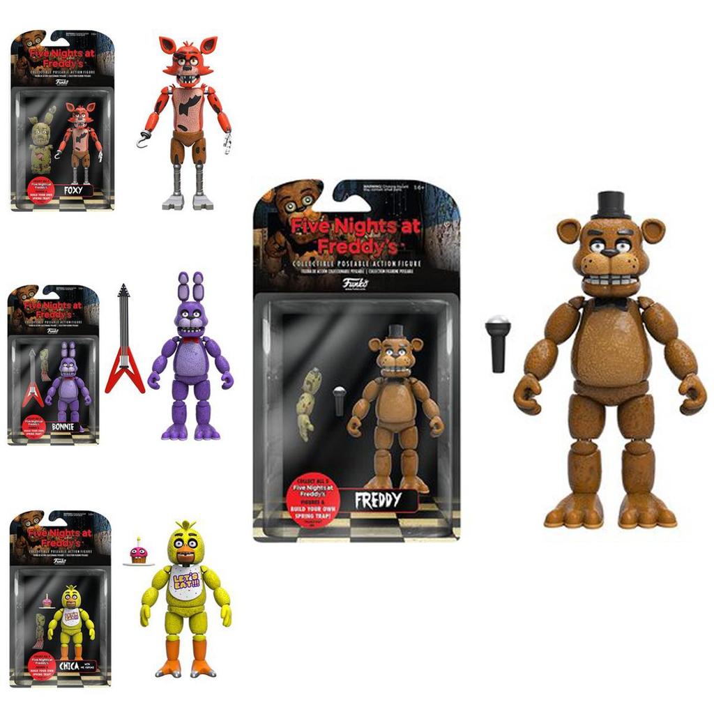 Fnaf Funko Пять Ночей с Фредди Подвижная Фигурка Золотой Фредди для Детей