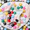 Necklace 14.9mm For Jewelry Making Advanced Bracelets Loose Beads 40PCS DIY Star Acrylic Fashion Jewelry Accessories