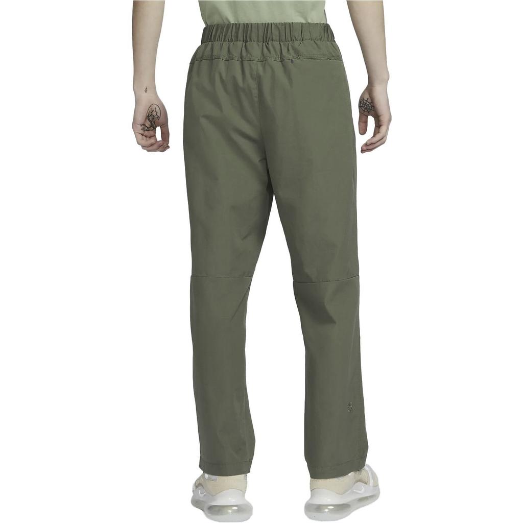 Nike Спортивная одежда Tech Pack Прямые повседневные брюки Мужские брюки Оливково-зеленый DX0242-222