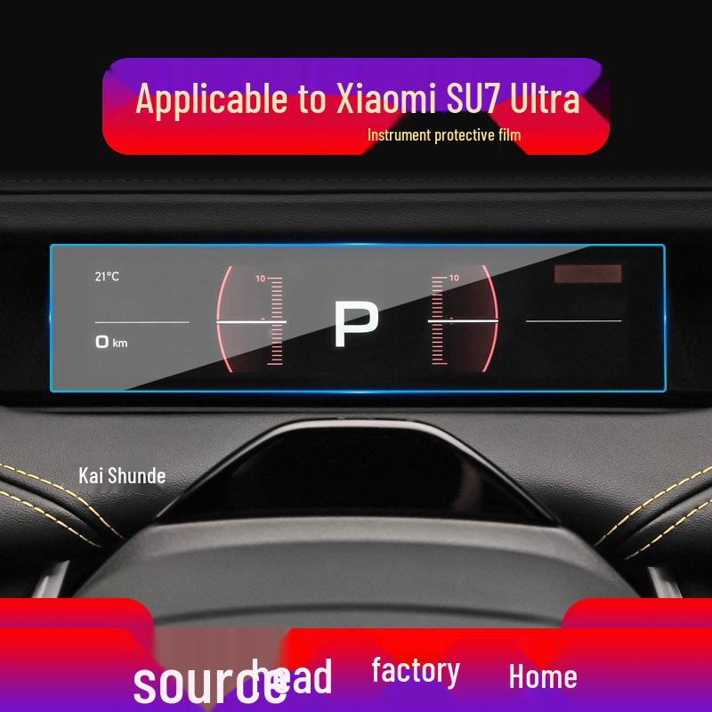 Закаленное защитное стекло для навигации Xiaomi SU7: Защитная пленка для дисплея Ultra Control YU7 для 25 моделей