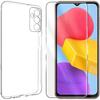 Protective Case - Yuan Yuan - Samsung Galaxy M13 4G - Transparent Silicone - Tempered Glass - Ultra-thin