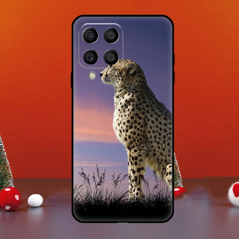 Че Гепард Снежный Гепард Для Samsung Galaxy M33 M13 M35 M53 M11 M21 M31 M55 M15 M14 M34 M54 M12 M32 M52 M06 M16 Чехол