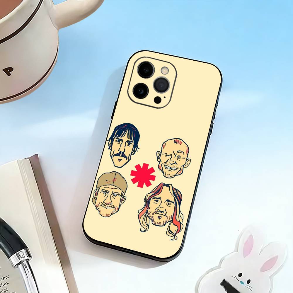 R-Red Hot Chili Peppers Чехол для телефона Силиконовый Мягкий Для IPhone 17 16 15 14 13 12 11 X XR Plus Pro Max Plus