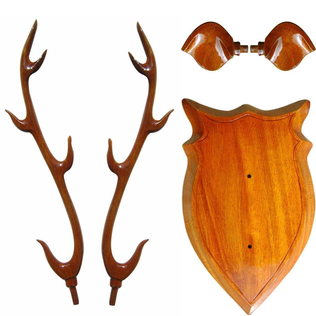 Предмет домашнего декора «Голова оленя» высотой 45 см с рогом – Изделия ручной работы из дерева Изделие для украшения стен. Сделайте свой дом и офис