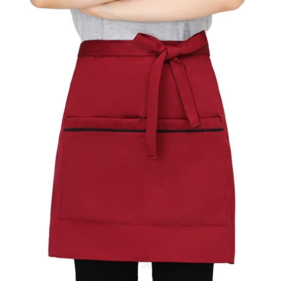 Фартук-нагрудник для работы шеф-повара с масляным полустойким к пятнам водонепроницаемым карманом, рабочий фартук для