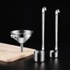 304 Stainless Steel Funnel Utility Kitchen Gadget Oil Leakage Wine Leakage Thickened Multi-specification Size Number with Mesh