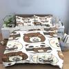 Bear and panda faces. Bedding sets Duvet cover sets Duvet covers Pillowcases(1 * Duvet Cover 2 * Pillowcases without duvet insert)