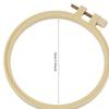 1pc Plastic Imitation Bamboo Embroidery Hoop DIY Amulet Embroidery Tool Plastic Embroidery Hoop Cross Stitch Hoop