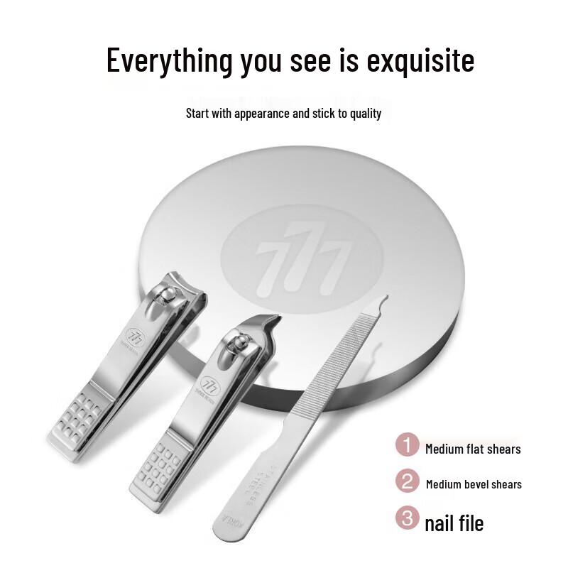 777 Portable Nail Clipper Set