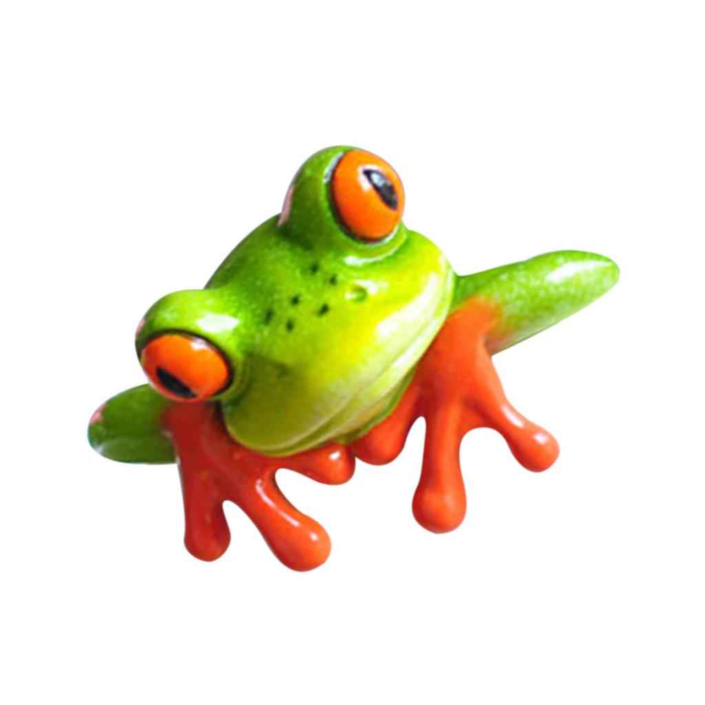 Кулон из смолы, забавные смоляные лягушки, декор, 3D ремесленная фигурка лягушки, украшение для стола