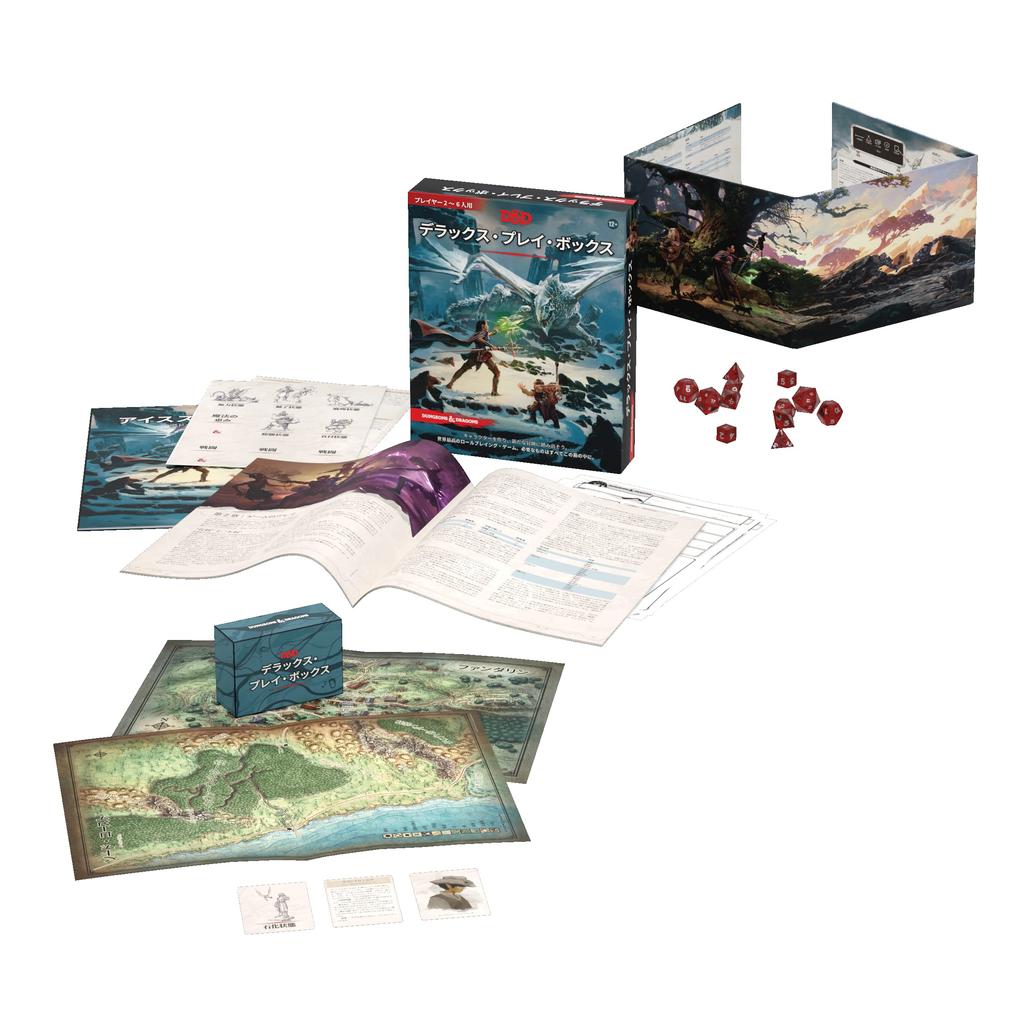 Wizards of the Coast Dungeons & Dragons Deluxe Play Box D&D RPG Role-Playing Game Wizards of the Coast C70081400