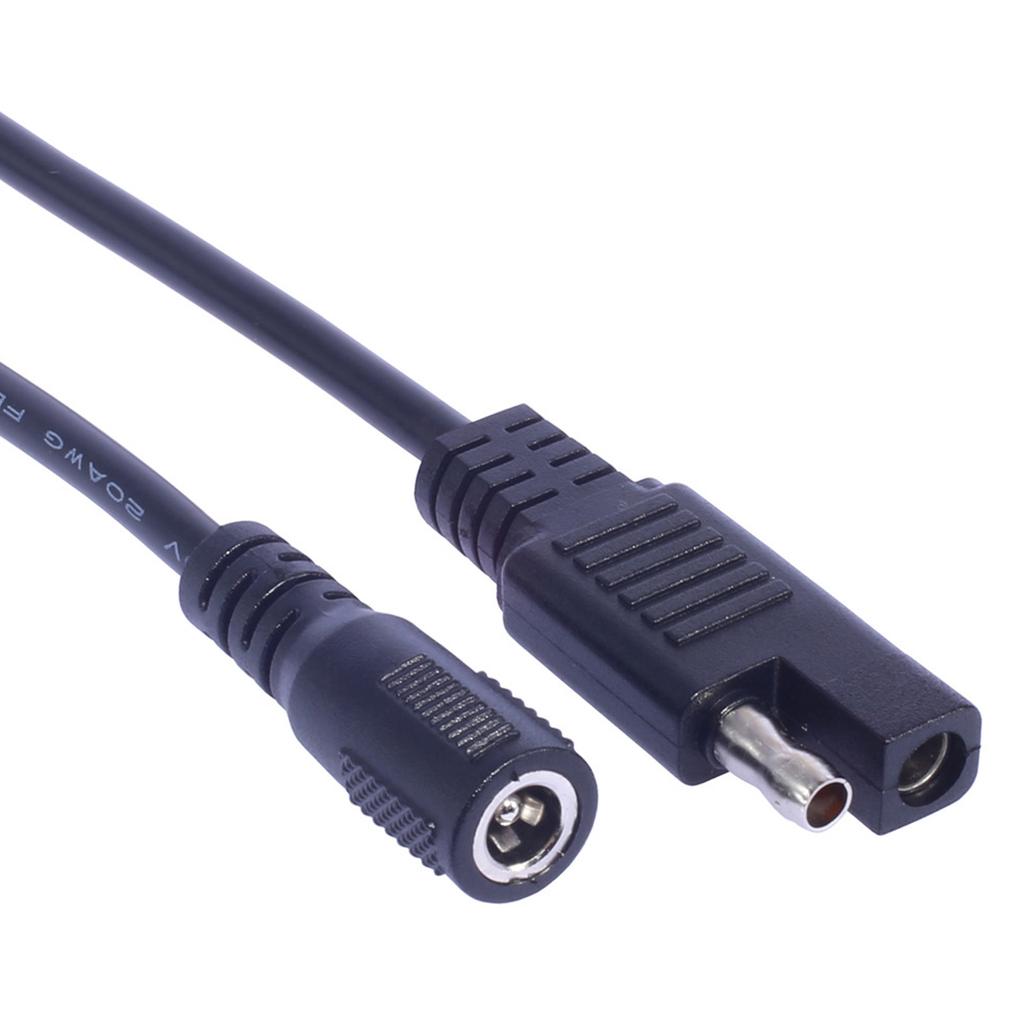 DC5521 Кабель питания «мама» на SAE, разъем SAE для солнечной панели, разъем для зарядки, удлинитель, переходной провод 20AWG