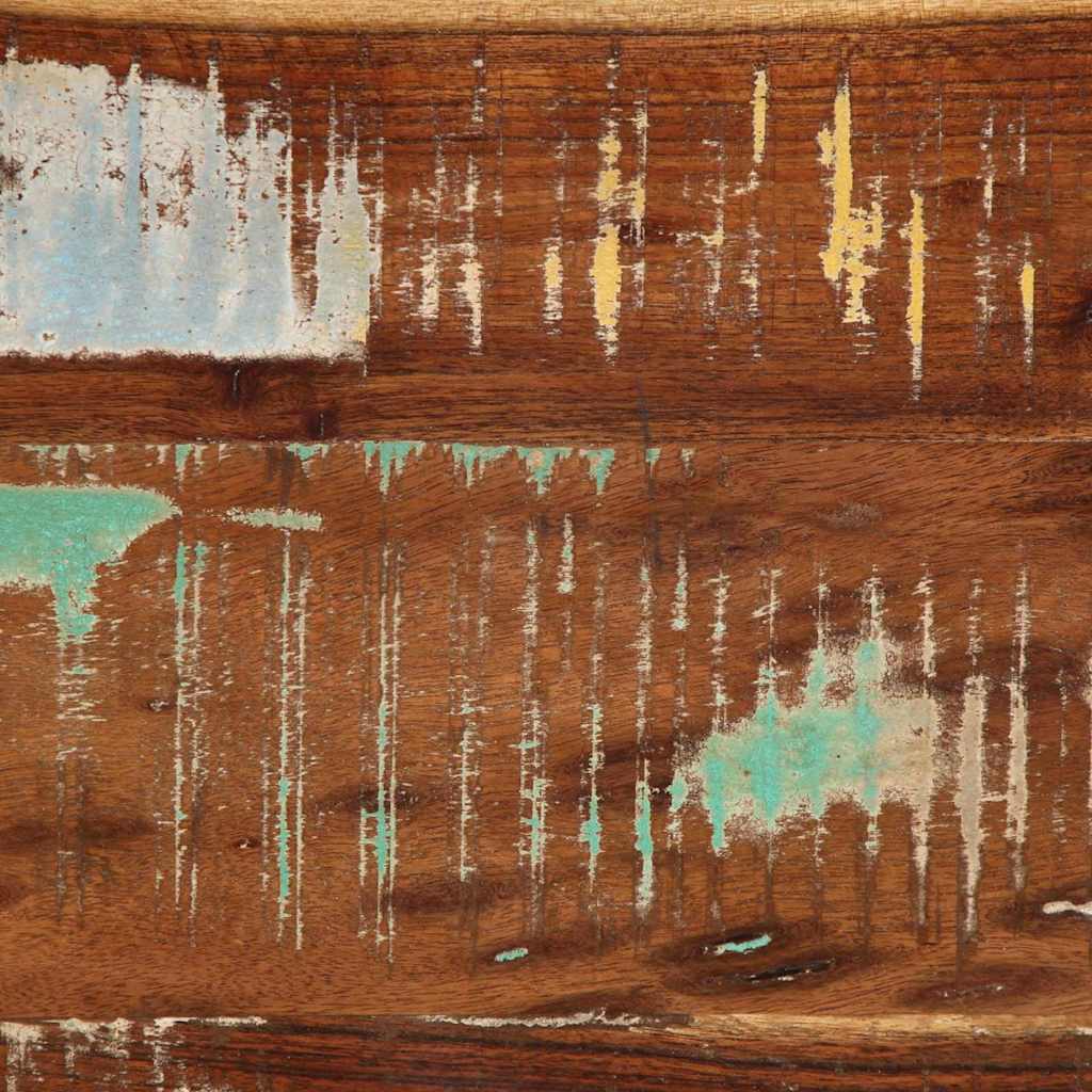 Shoe Bench Multicolour 100 x 40 x 50 cm Solid Reclaimed Wood