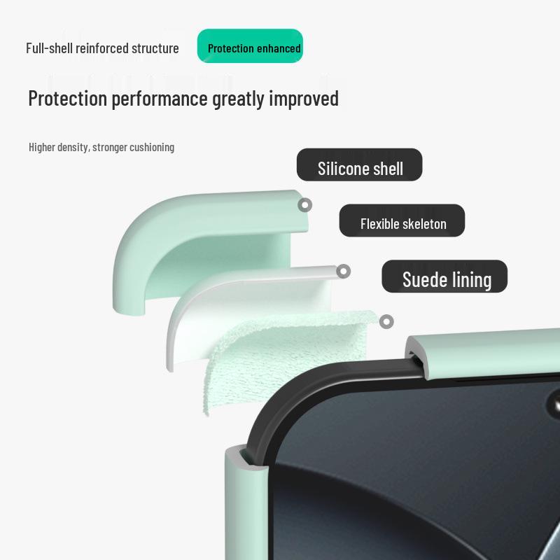 Xiaomi 17 Pro Max Жидкий силиконовый противоударный чехол для телефона
