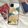 Роскошный чехол с листьями гинкго для Samsung Galaxy A06 A16 A56 A36 A26 A54 A34 A14 A52 A32 A12 A13 A33 A53 A15 A35 A55
