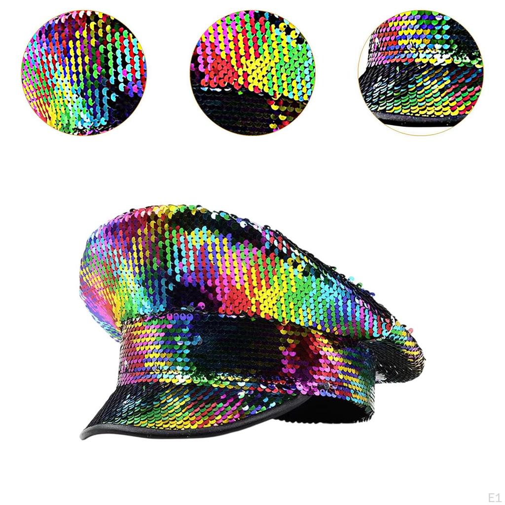 Матросская шляпа, блестящие аксессуары для костюма для сценического представления на Хэллоуин