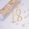 Декор-дорожка на стол для 18-80-летия, для 20, 30, 60-летия, Товары для вечеринки, 3м, 10м, Золотой рулон дорожки на стол, Декор на день рождения