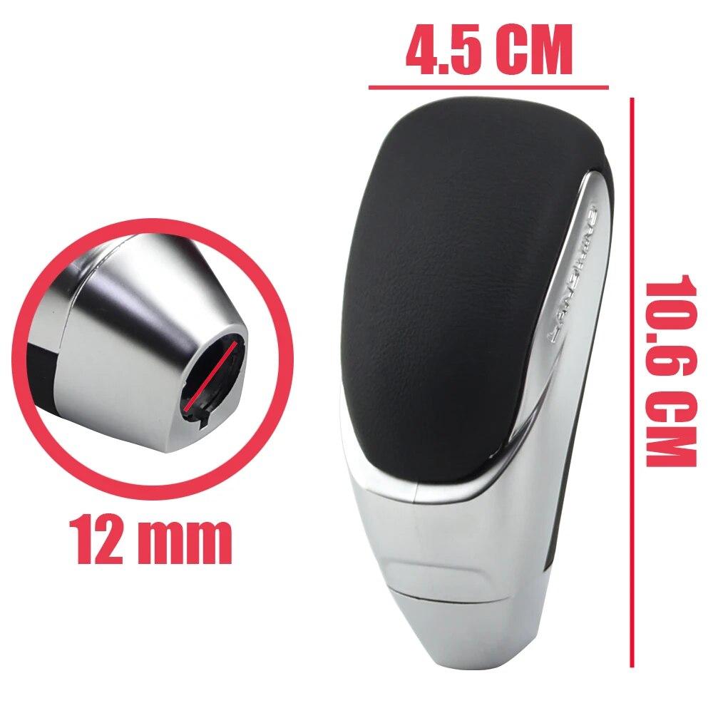 Автомобильная ручка переключения передач, кожаная головка переключения передач для Mazda 3 2006 2007 2008 2010 2011 2012 года, рычаг переключения передач, автомобильные аксессуары