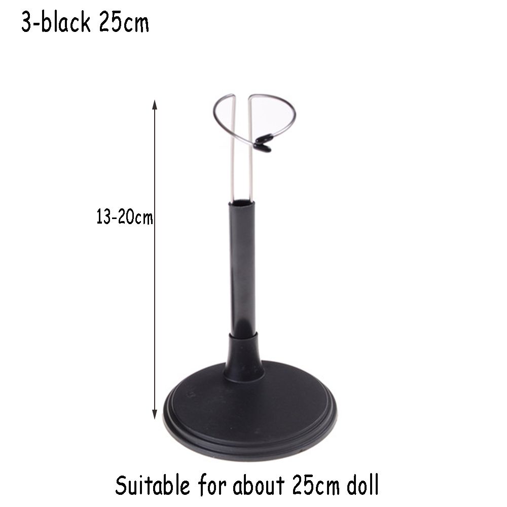 Adjustable Metal White Black Doll Dummy Puppet Wrist Stand Holder Bracket Support Dollhouse Accessories Toy Store Display