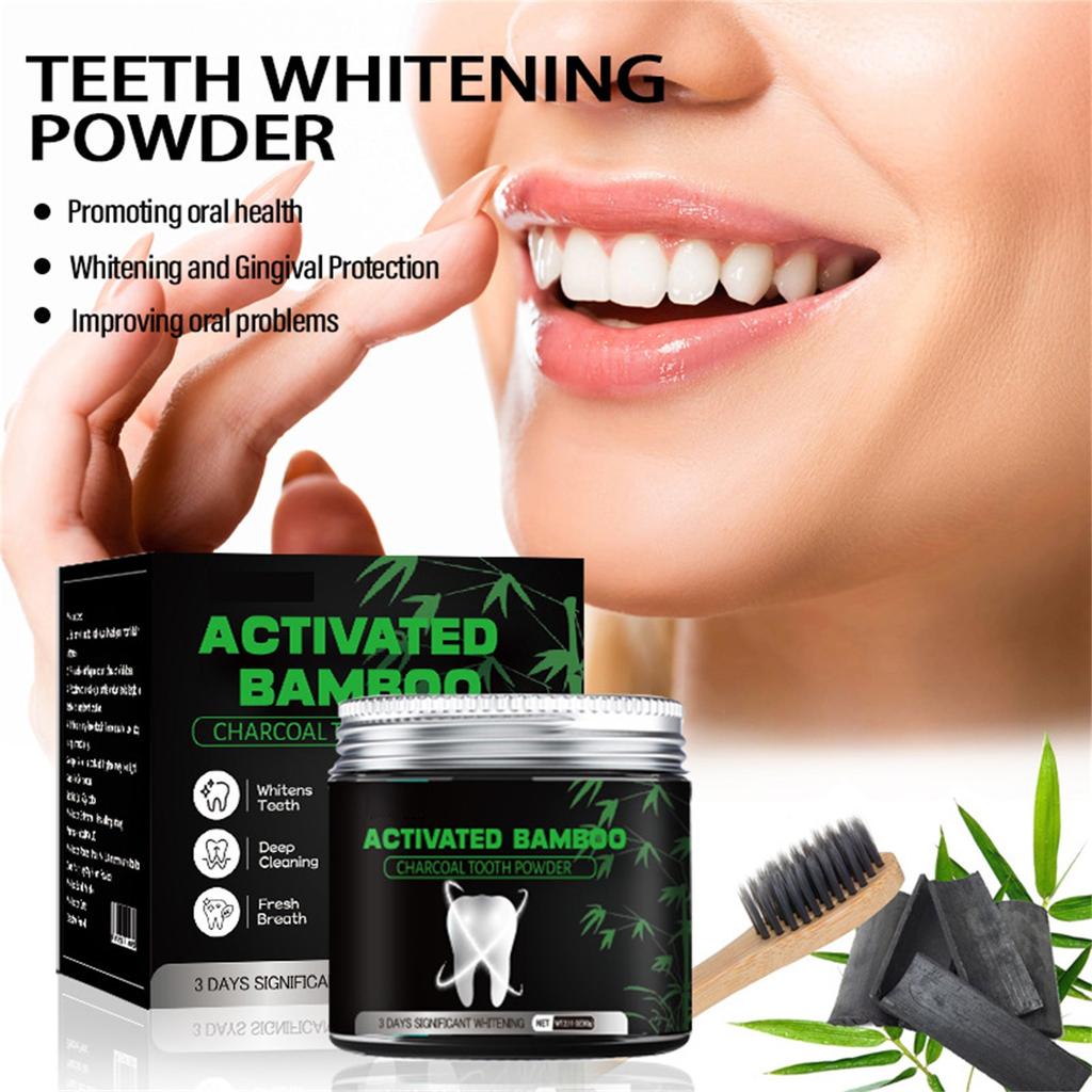 Teeth Whitening Powder Quick Remove Stain Yellow Powder Teeth Whitening White Powder