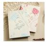 A5 Hardcover Fabric Journal With Jacquard Rose 100-200 Pages 80gsm Writing Notebook Students Office Planners