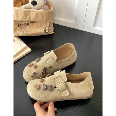 Новые товары в продаже летом, новые ретро всесезонные дышащие повседневные туфли на мягкой подошве с одной педалью 5260