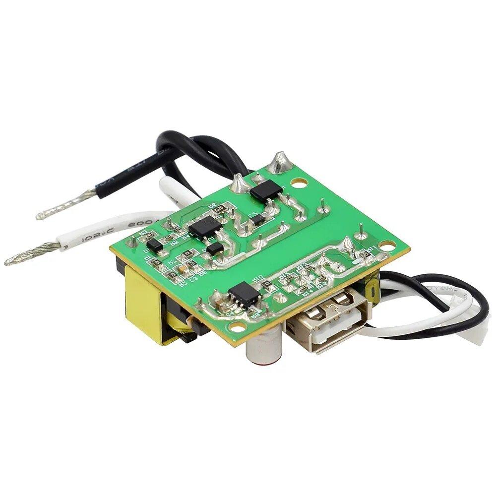 Импульсный модуль питания переменного и постоянного тока, 10 Вт, 5 В, 2 А, изолированный источник питания, 110 В переменного тока, 220 В постоянного тока, 5 В, понижающий понижающий преобразователь, голая печатная плата