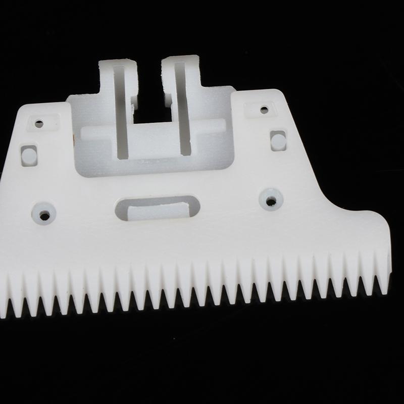 Керамический нож-резак с зажимом, беспроводная машинка для стрижки волос с 2 отверстиями, подходит для машинки для стрижки волос, триммера для бороды