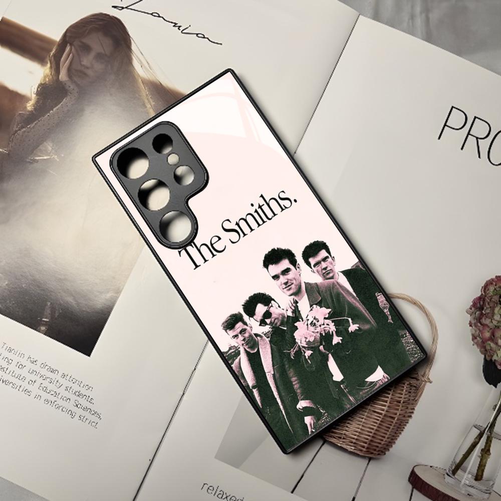 THE SMITHS Чехол для телефона Rock Ban для Samsung Galaxy S26 S25 S24 S23 S22 S20 S21 Edge Ultra Plus Fe Цветной Серебристый Чехол