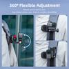 Зажим для ремня рюкзака Flymile для Insta360 X6/DJI Action/Gopro, Магнитный зажим для камеры, Держатель с шаровой головкой 360°, Аксессуары