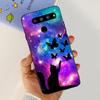 Чехол для LG V50 ThinQ 5G LM-V500EM, чехол для телефона, модный, с цветами и бабочками, из мягкого силикона, задняя крышка для LG V40 V50s Thinq 5G, бампер