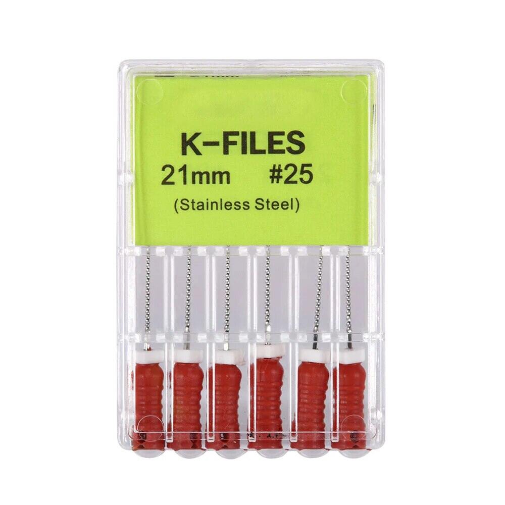 Niceden 6 шт./кор. стоматологический эндодонтический NiTi ручной термоактивируемый вращающийся файл SX-F3 25 мм