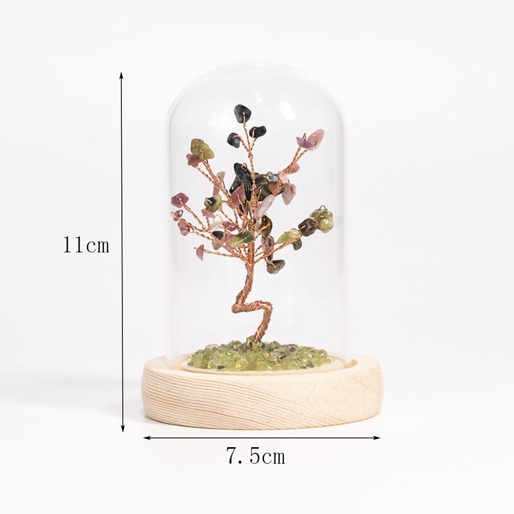 Creative Crystal Ornaments Statuettes Sculpture Birthday Gifts Opening Gifts Crystal Crafts Crystal Tree Home Decoration