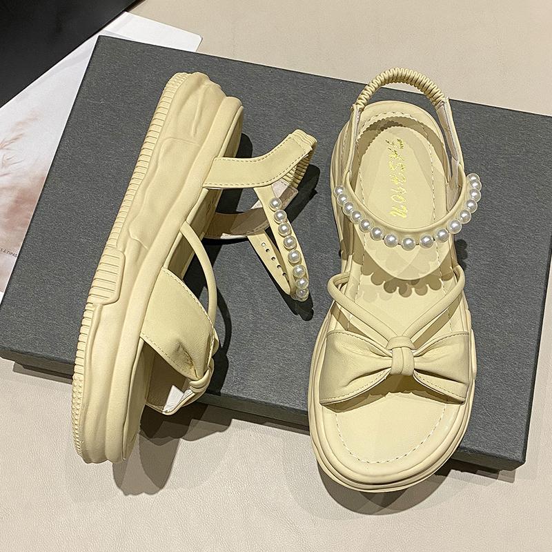 Women Sandals Summer Essentials Outdoor Dressy Open Toe Casual Thick Sole Platform Sandals Plus Size