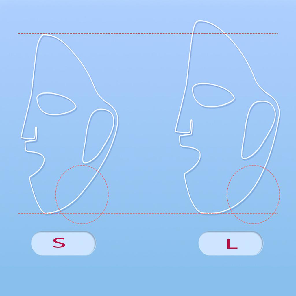 Силиконовая маска для лица, женский инструмент для ухода за кожей, подвесная маска для лица, гель-лист, многоразовые подтягивающие средства против морщин, укрепляющие уши, фиксированные инструменты
