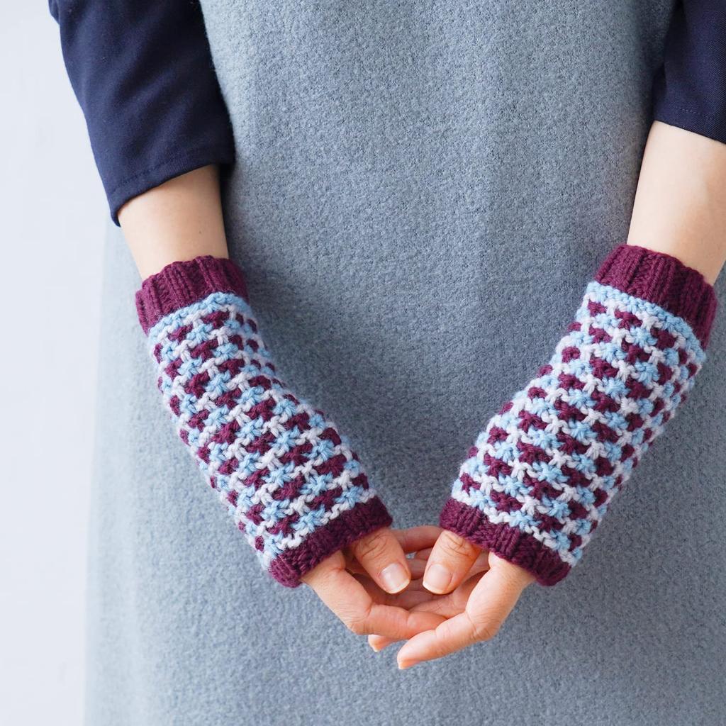 Пряжа из сырой шерсти Knitworm MerinoM Merino M средней толщины 40 г 80 м 8 цветов в упаковке примерно. (2.Темный)