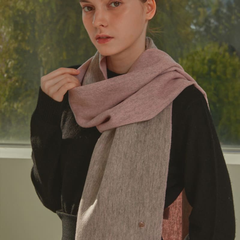 White Project DOUBLE SIDED MUFFLER [4COLOR]