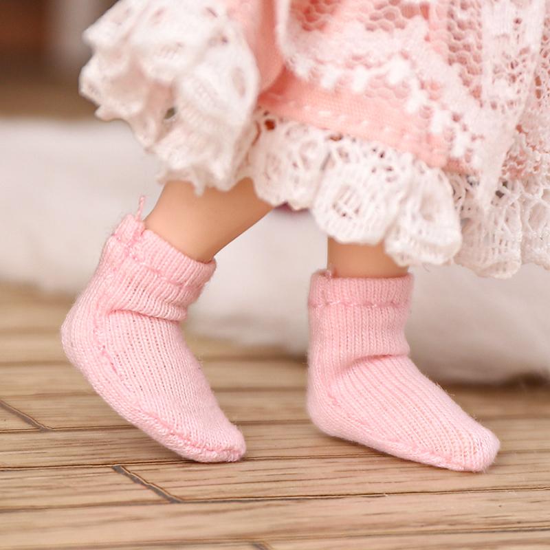 OB11 Мини Милые Цветные Носки Кукла Белые Носки ob Короткий Носок для 1/12bjd, obitsu11, mollys, ob11 Кукольные Аксессуары для Обуви