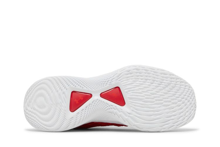 Under Armour Curry Flow 9 Team Red White Men's Sneakers