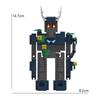 Pixel Man World Crawler Iron Man Puppet Building Block Set