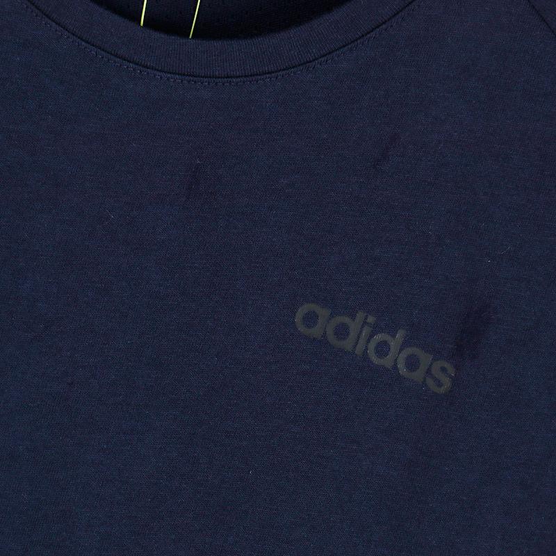 adidas Футболка Neo Casual Breathable с рукавами реглан, женские топы, синяя, DW8000