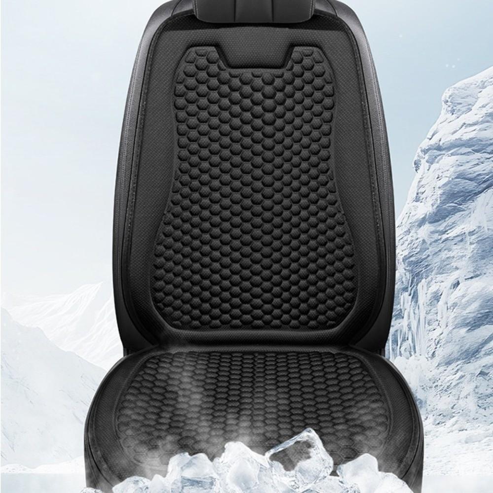 All Season Black Cool Sedan Seat Cushion Breathable Office Chair Cushion Auto