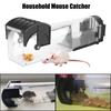 Reusable for Indoor Outdoor Garden Household Mouse Catcher Plastic Rodents Trap Smart Self-locking Mousetrap Safe Firm
