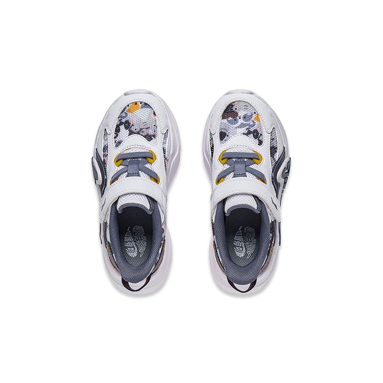 Li Ning Kids Sports Lifestyle Series Rebound Удобная Универсальная Прочная Амортизирующая Повседневная Обувь Детская Повседневная Обувь Синий Белый YKNT084-5