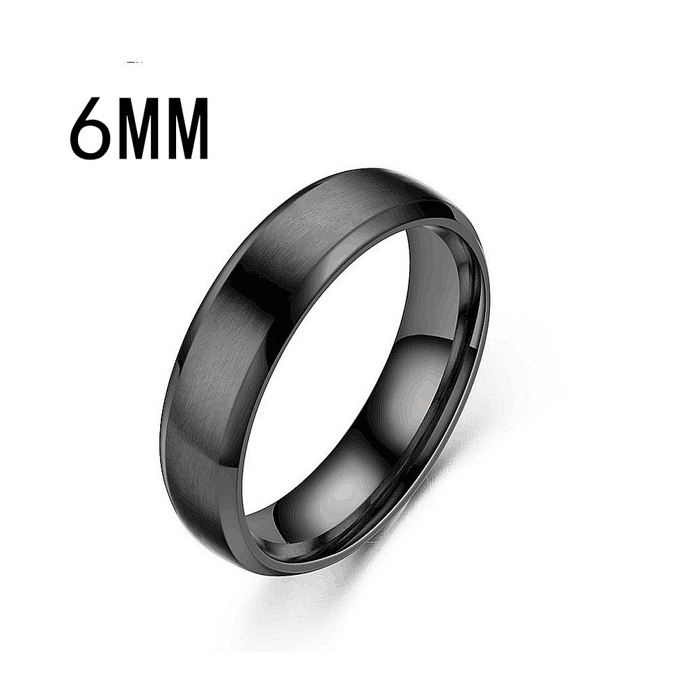 Кольца из нержавеющей стали для мужчин, пара вольфрамовых обручальных колец, черный/серебристый/золотой/светло-черный/коричневый с матовой отделкой, удобная посадка