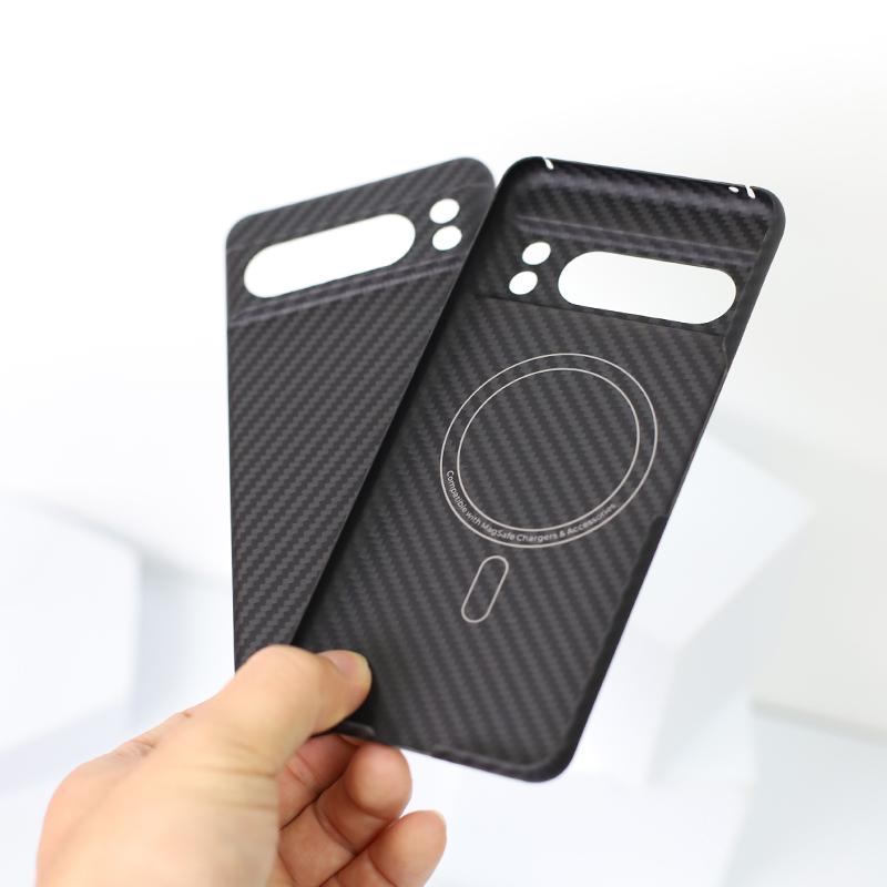 YTF-Carbon Чехол из углеродного волокна для Google Pixel 8 Pro Ударопрочный дизайн корпуса из арамидного волокна Чехол для телефона Pixel 8 Чехол для телефона 8A