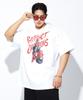 BATTRACT Champions Club Boxing Oversized Short Sleeve T-Shirt_White