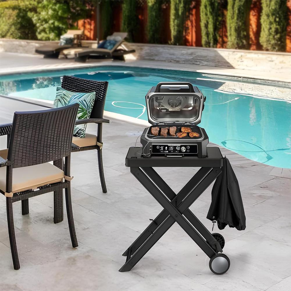 Backyard Cooking Outdoor Barbecue Event Grill Cover Easy Maintenance Grill Cover Bbq Utensils 600D Oxford Fabric