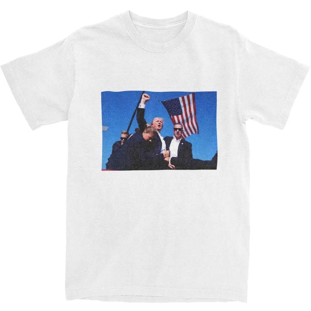 Donald Trump Latest on the 2 T Shirt Streetwear Cotton T Shirts Summer Breathable Fashion Tee Shirt