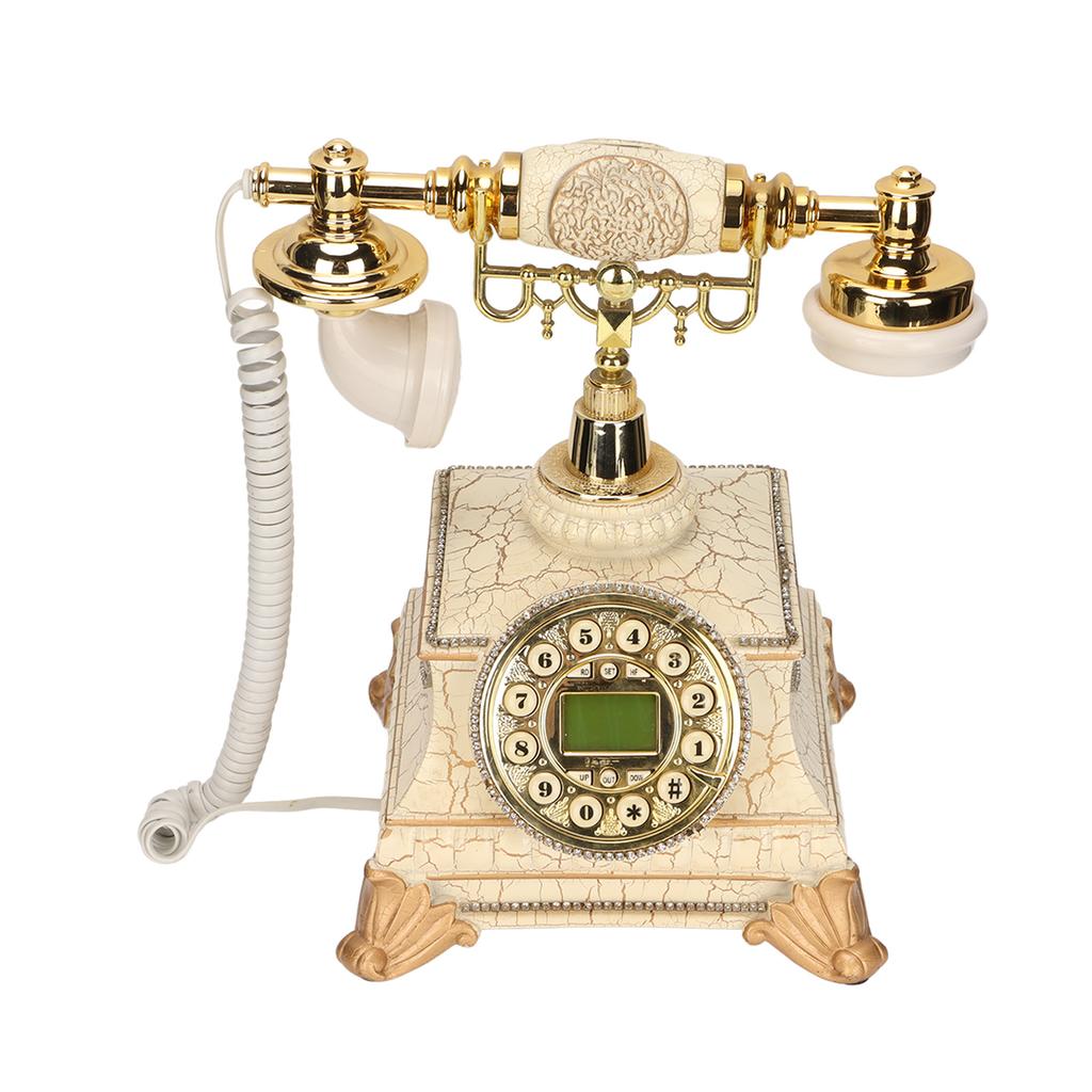 MS‑612A Европейский винтажный телефонный аппарат в стиле ретро, старомодный стационарный телефон для домашнего офиса, кафе, бара, декора